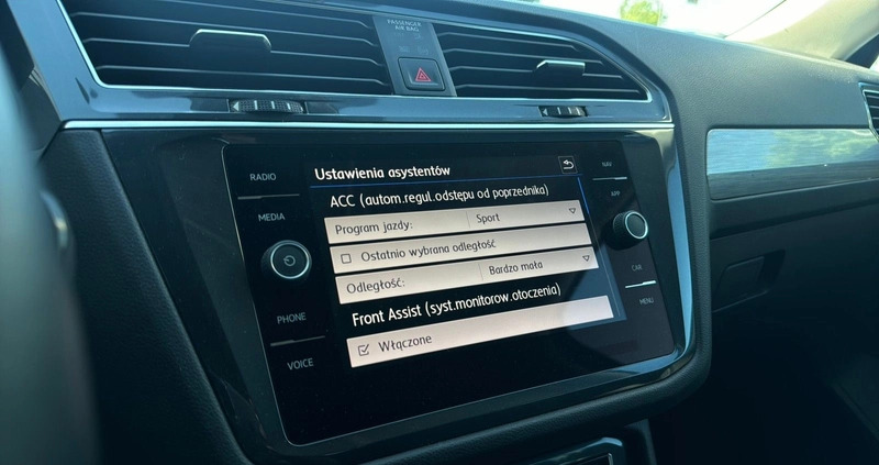 Volkswagen Tiguan Allspace cena 119000 przebieg: 71815, rok produkcji 2020 z Stary Sącz małe 379